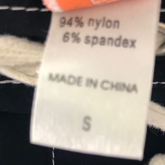 Lucy Drawstring Capri Pants Navy Blue Size Small - Picture 8 of 9